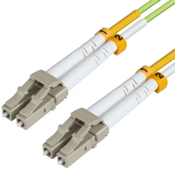 MicroConnect LC/UPC-LC/UPC 100m OM5 Fibre Komutacinis kabelis MM Duplex LSZH