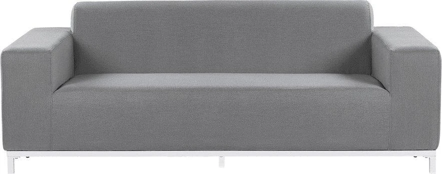 Beliani Dvivietė sodo sofa ROVIGO Pilka