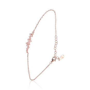 Sidabrinė apyrankė su cirkoniais „Silver Charm V“