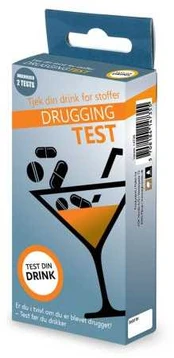 Agk Nordic Drugging test til drinks. 2 stk
