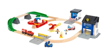 Konstruktoriaus rinkinys Brio Rescue 63602500 kaina