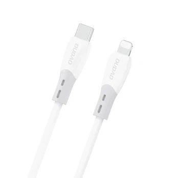 USB kabelis Dudao L25SX USB-C to Lightning 30W 2.0m baltas