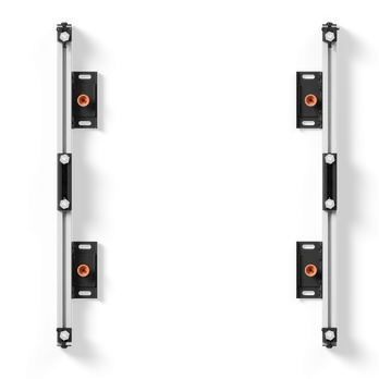 EDBAK ULS2337 UniversalLED System for 2 cabinets 600 x 337.5 | Black