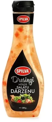 Mērce SPILVA Salātu dārzeņu, 380ml/0.385kg