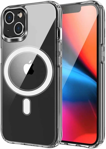 Dėklas Oem Clear Mag Cover (MID) case compatible with MagSafe for IPHONE 11 PRO MAX