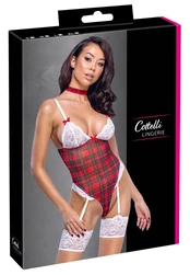 Cottelli lingerie Body Plaid M glaustinukė kaina