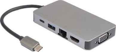„MicroConnect“ USB-C stotis / replikatorius (USB3.1CCOM14)