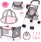 Bayer - Buggy Set with Butterflies (21533AB) kaina