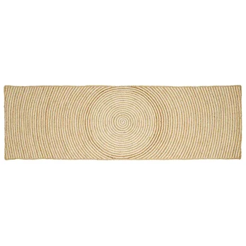 Kilimas Natūrali ir Balta 80 x 200 cm Džiutas