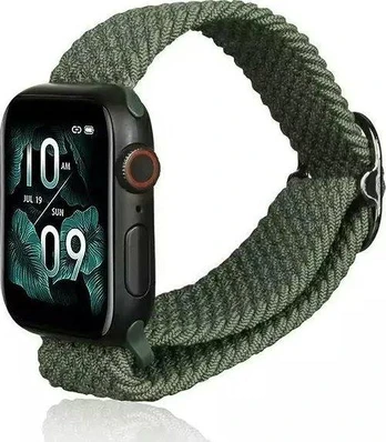 Dirželis do smartwatcha Beline Textile do Apple Watch 38/40/41mm žalias /žalias