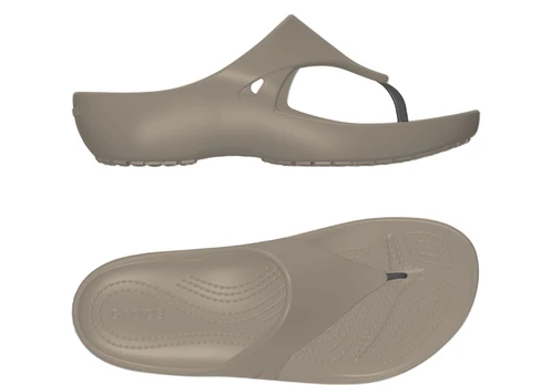 Crocs™ Kadee Wedge Flip Cobblestone - 39.5
