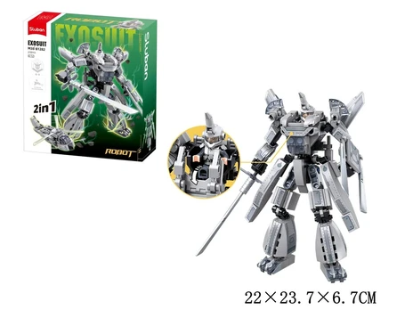 Blocks - 84075 - SLUBAN - COSMOS - ROBOT - EXOSUIT - 218 el