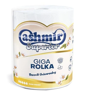 2 sluoksnių celiuliozinis virtuvinis popierinis rankšluostis GIGA ROLL 1 vnt.