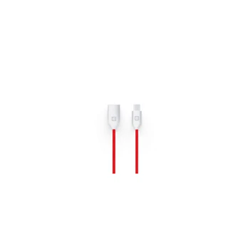 Evelatus - MicroUSB kabelis EDC04 Raudonas