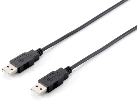 Kabelis USB Equip USB-A - USB-A 1.8 m Juodas (128870)
