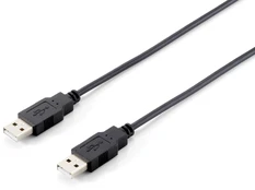 Kabelis USB Equip USB-A - USB-A 1.8 m Juodas (128870) kaina