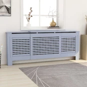 Radiatoriaus uždangalas, pilkos spalvos, 205cm, MDF kaina