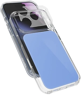 Dėklas Epico Tile Mag+ Case for iPhone 17 Pro/18 Pro—Qi2 & MagSafe Compatible—Light Mėlyna