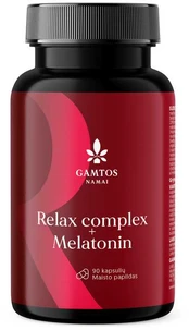 Uab Domus Naturae Relax complex+Melatonin N90 kaina