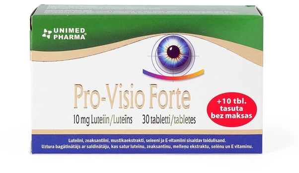 Pro-Visio Forte tabletės N30+N10