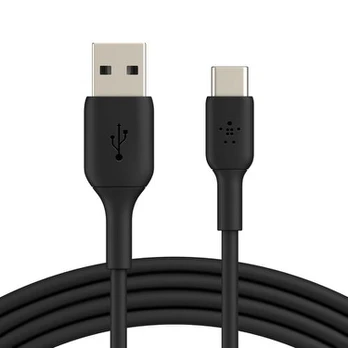Belkin BOOST CHARGE  USB-C to USB-A Cable Black, 0.15 m | CAB001bt0MBK