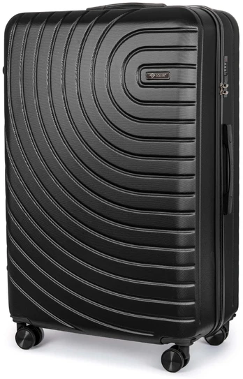 MEDIUM SUITCASE 22 STL945 ABS DARK GREY