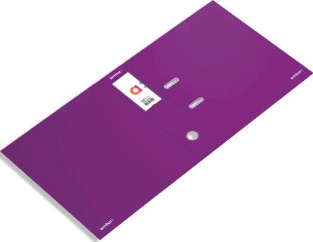 A4 Slide In L/A File Ambar Purple