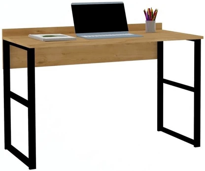 Stalas Kalune Design Deha, juodas/medžio