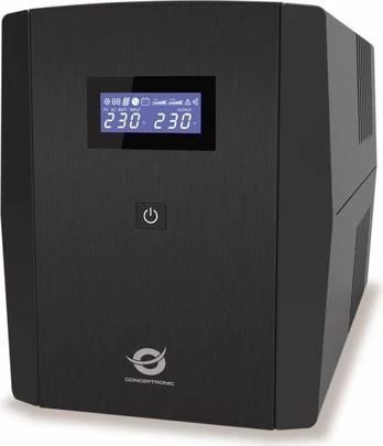 No Name Conceptronic ZEUS08EM 1500VA 900W UPS, IEC, Schuko