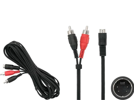 Blow Pūskite Jungtis PLUG SVHS-2RCA 1,2m