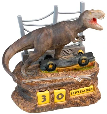 ERIK Jurassic Park 3D perpetual calendar