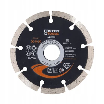 Faster Tools Segmentinis deimantinis diskas 115 x 1,8 mm