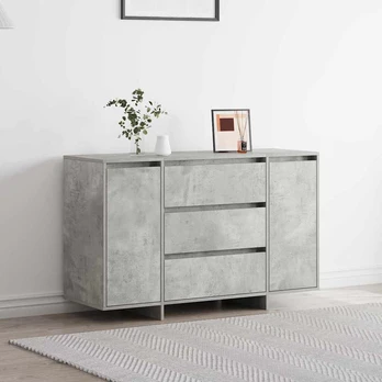 Kabalas Betono pilka 120 x 41 x 75 cm Apdirbta mediena