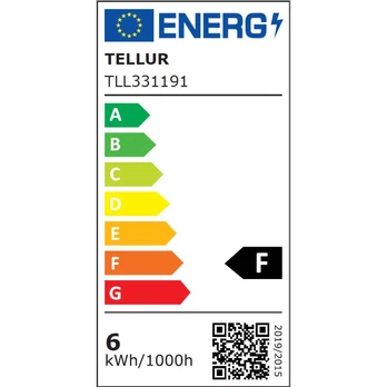 Tellur WiFi Filament Smart Bulb E27, amber, white/warm, dimmer
