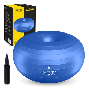 Gimnastikos kamuolys 4Fizjo, 50cm, mėlynas