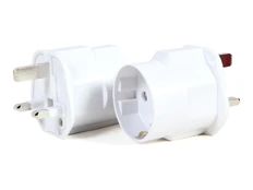 Cablexpert AC power adapter, EU Schuko socket to UK plug, 13 A | A-AC-EUFUKM-01 | Power adapter kaina