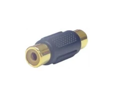AV adapteris MicroConnect RCA (Cinch) - RCA (Cinch) juoda (AUDAGG)