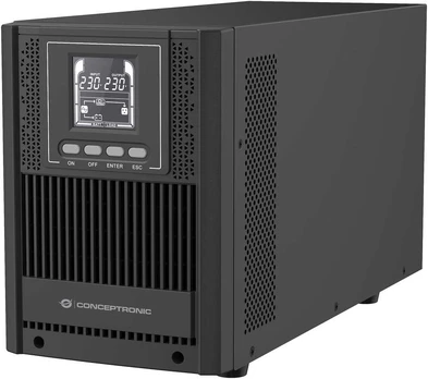 CONCEPTRONIC USV 2000VA/1800W/4xSchuko/USB/+ Online Tower sw