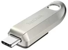 SanDisk Ultra Luxe 128GB USB-C Sidabrinis