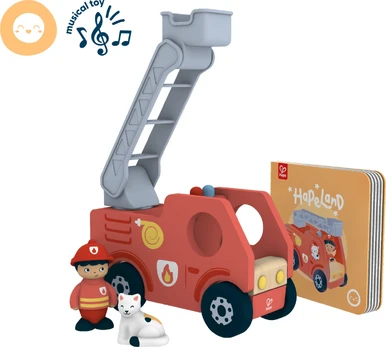 Hape The Roaring Fire Truck With Sound