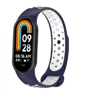 Beline dirželis Mi Band 8 design mėlyna-balta |mėlynas-baltas kaina