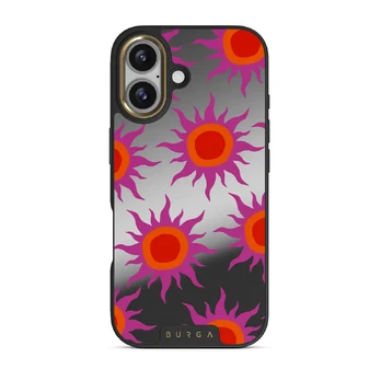 Sunset Glow - iPhone 17 Case, Elite Mirror (MagSafe) / Gold