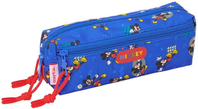 Safta Disney Mickey Today triple pencil case