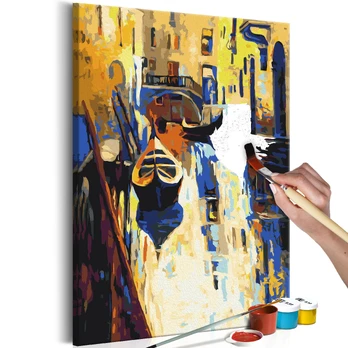 Artgeist Tapybos pagal skaičius rinkinys - Venice (Gondolas)