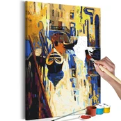 Artgeist Tapybos pagal skaičius rinkinys - Venice (Gondolas) kaina