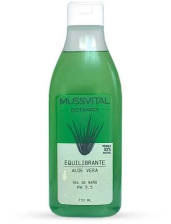 Mussvital Botanics Bath Gel Aloe Vera 750ml