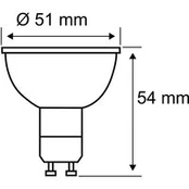 "Paulmann" LED reflektorius GU10 5,7W 2700K 100°