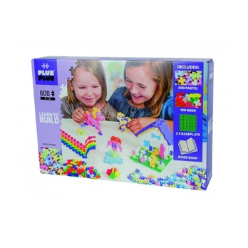 Plus Plus - Mini Pastel - 600 pcs - Starter Set (5009)