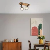 "Wood Basic" lubinis šviestuvas, dviejų žibintų