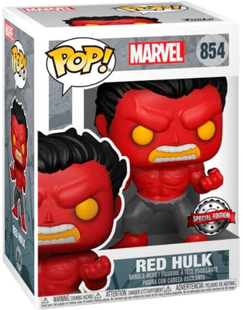 Funko POP! Marvel Red Hulk Exclusive